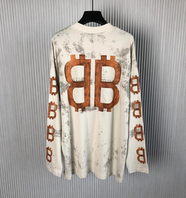 발렌시아가 Balenciaga 남성 라운드 티셔츠 BG1080