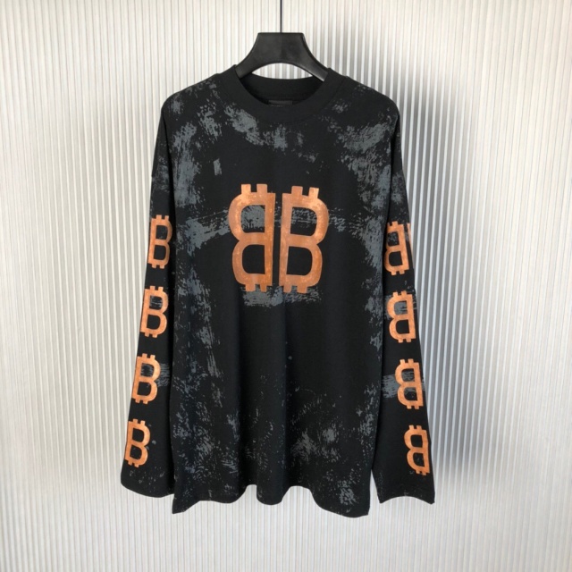 발렌시아가 Balenciaga 남성 라운드 티셔츠 BG1080