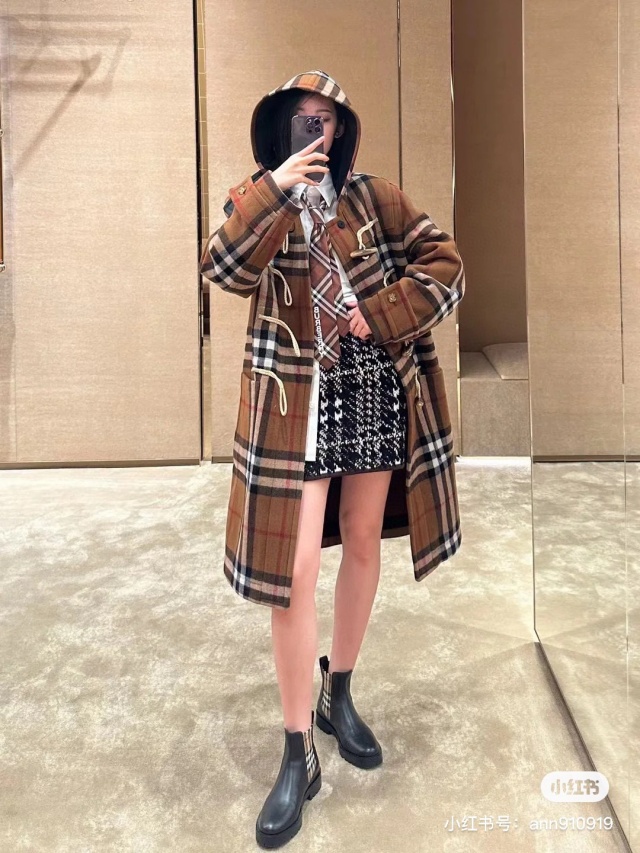 버버리 BURBERRY 여성 코트 BBR3863