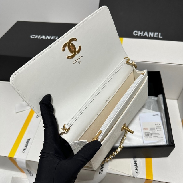 샤넬 CHANEL 23K 플랩 체인백 C2406