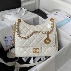 샤넬 CHANEL 23B 포켓 체인 호보백 미디움 AS4322 C2435