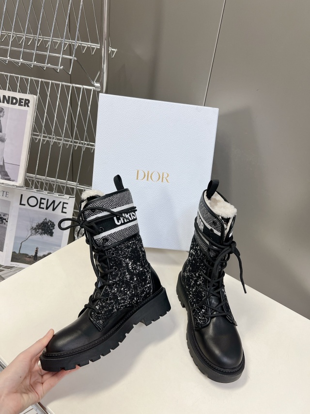 디올 DIOR 여성 부츠 D1756