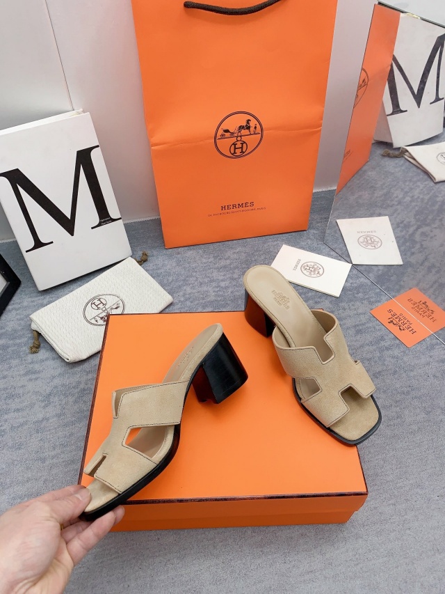 에르메스 HERMES 여성 슬리퍼 H09042