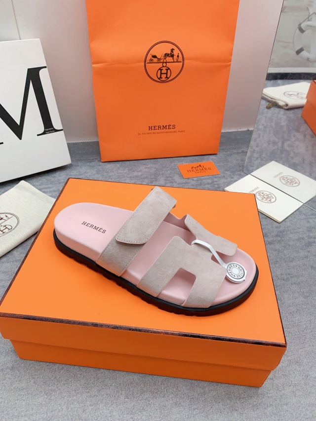 에르메스 HERMES 남여공용 슬리퍼 H09047