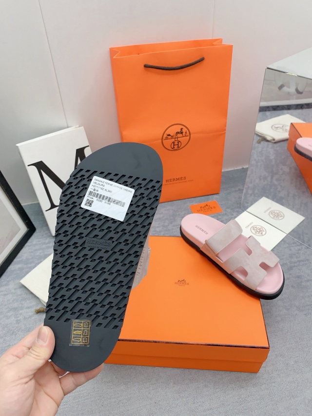 에르메스 HERMES 남여공용 슬리퍼 H09047