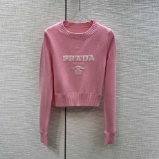 프라다 PRADA 여성 라운드 니트 PD1533