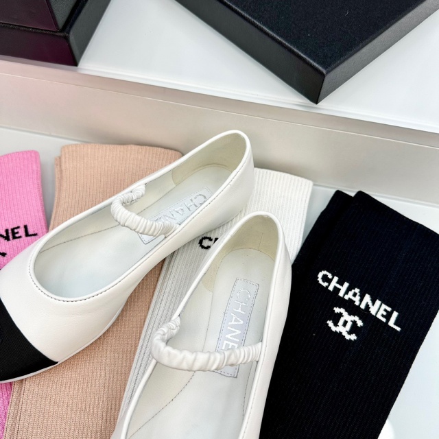 샤넬 CHANEL 여성 플랫슈즈 C01384