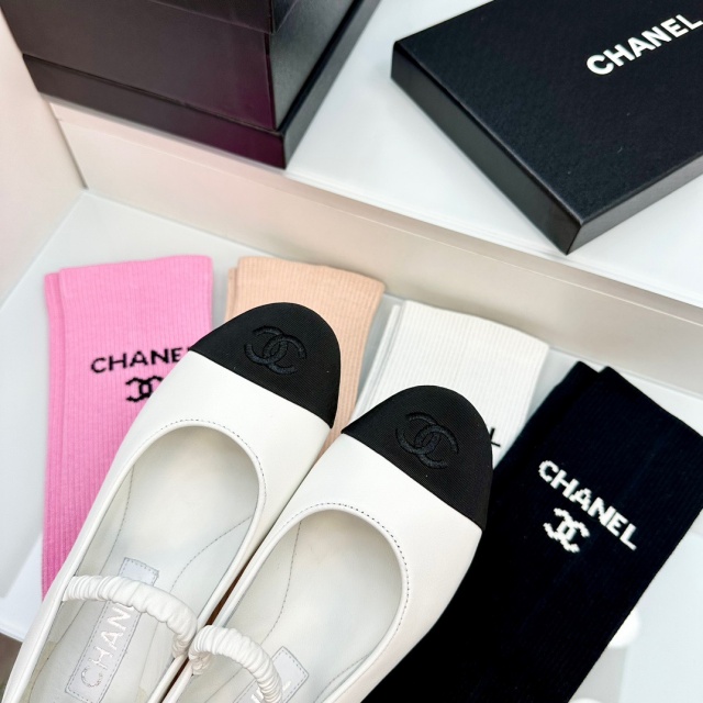 샤넬 CHANEL 여성 플랫슈즈 C01384