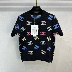 샤넬 CHANEL 여성 니트 반팔 CL0169