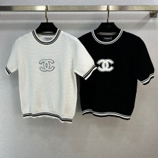 샤넬 CHANEL 여성 니트 반팔 CL0170