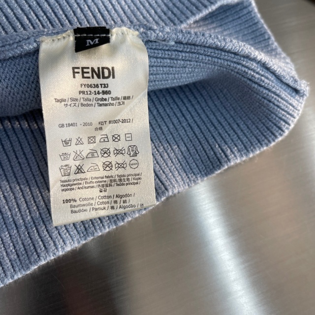 펜디 FENDI 남성 라운드 니트 F951