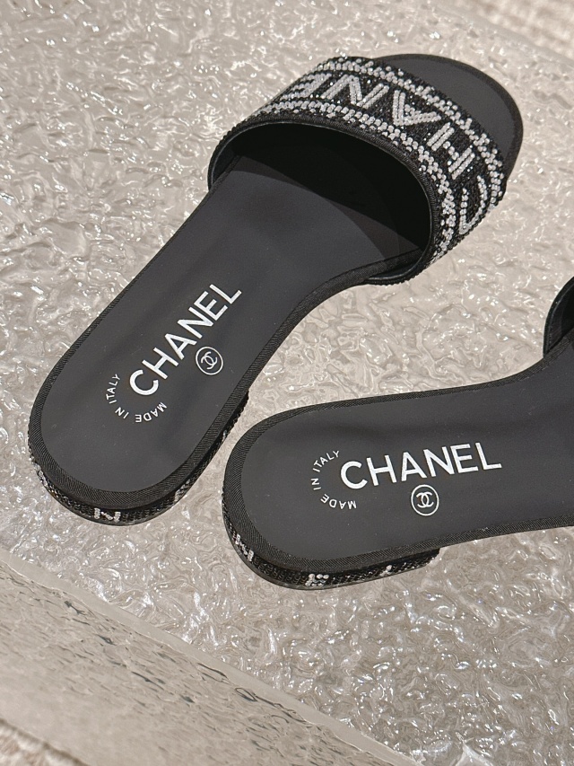 샤넬 CHANEL 여성 슬리퍼 C01427