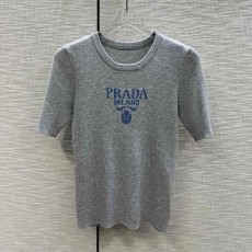 프라다 PRADA 여성 니트 반팔 PD268