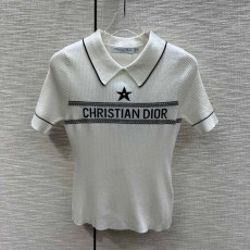 디올 DIOR 여성 니트 반팔 DR1993