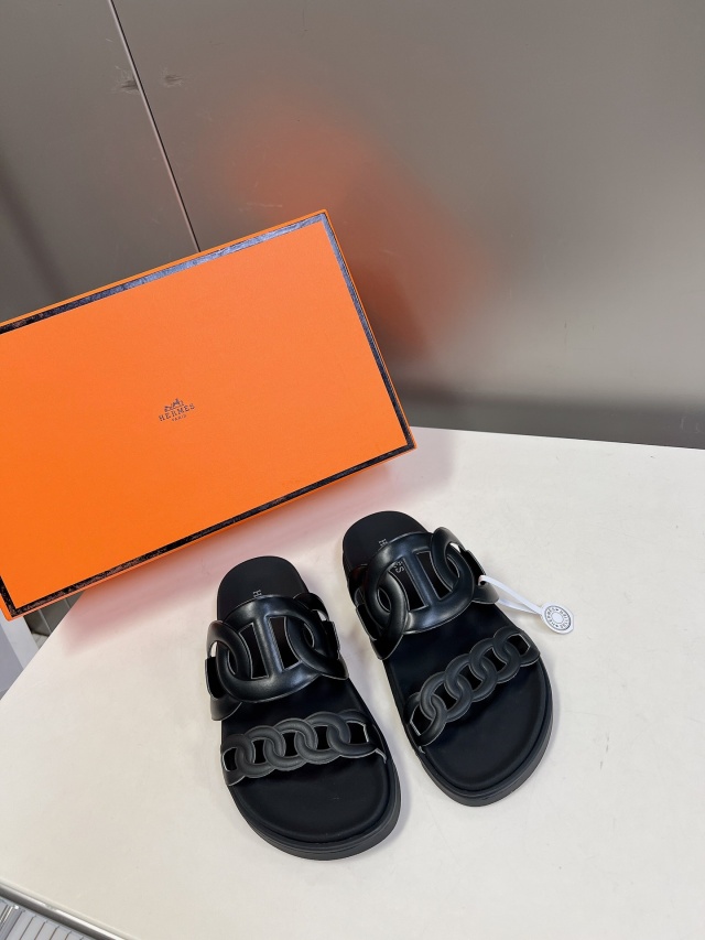 에르메스 HERMES  남여공용 슬리퍼 H09091