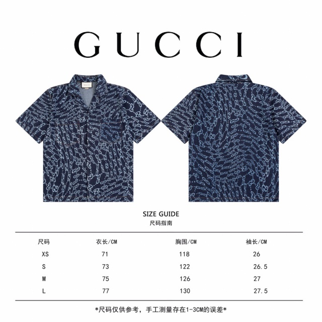 구찌 GUCCI 남성 셔츠 반팔 GU5743