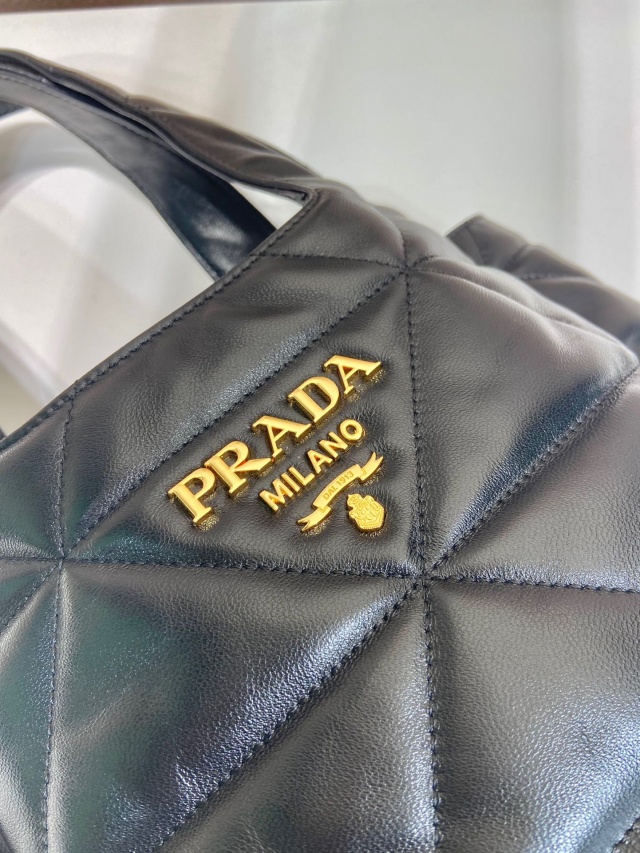 프라다 PRADA 스몰 나파 가죽 토트백 1BG335 PD0848