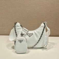 프라다 PRADA 테수토 체인 스트랩 호보백 1BH204 PD0860