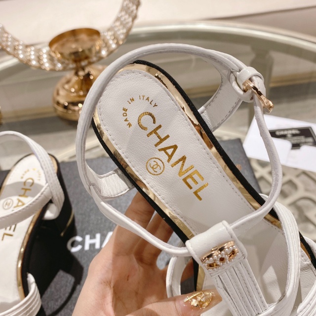 샤넬 CHANEL 여성 샌들 C01484