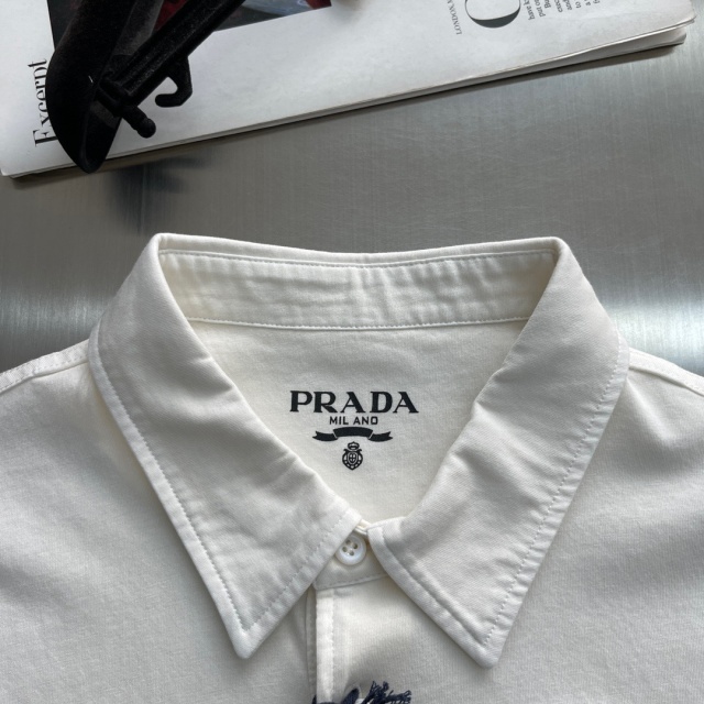 프라다 PRADA 남성 폴로 반팔 PD407