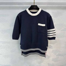 톰브라운 THOMBROWNE 여성 니트 반팔 T5032