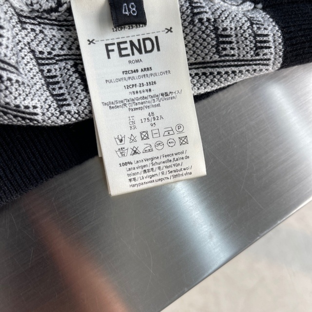 펜디 FENDI 남성 폴로 니트 반팔 F1093