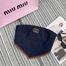 미우미우 MIUMIU 여성 데님 블라우스 MU01753