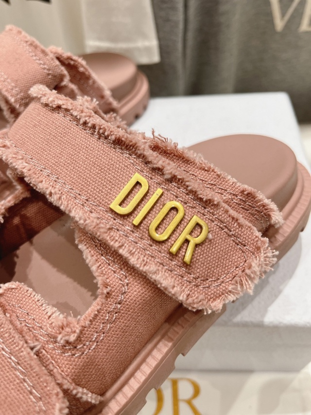 디올 DIOR 여성 슬리퍼 D17689