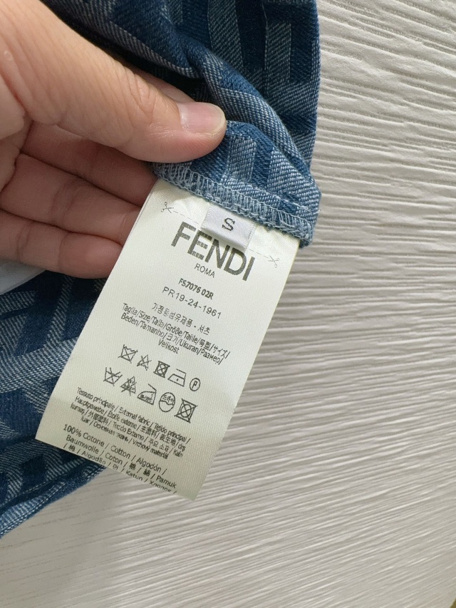 펜디 FENDI 여성 데님 원피스 F1133