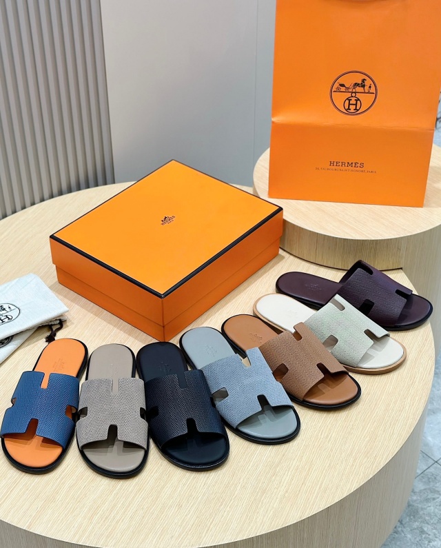 에르메스 HERMES 남성 슬리퍼 H091390