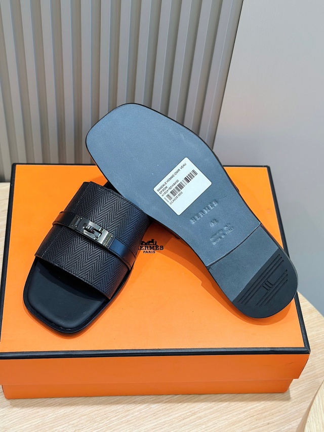 에르메스 HERMES 남성 슬리퍼 H091393