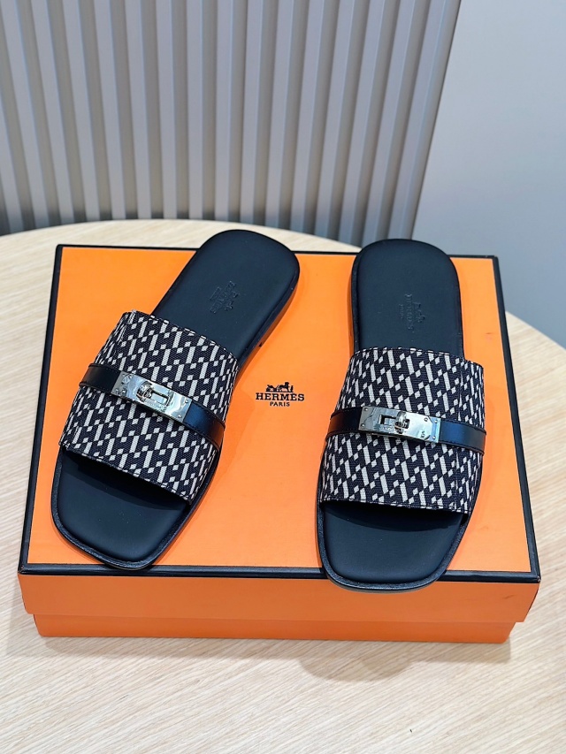 에르메스 HERMES 남성 슬리퍼 H091396