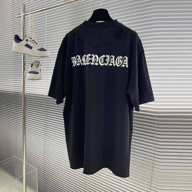 발렌시아가 Balenciaga 남성 라운드 반팔 BG1446