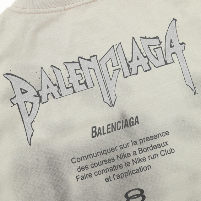 발렌시아가 Balenciaga 남성 라운드 반팔 BG1468