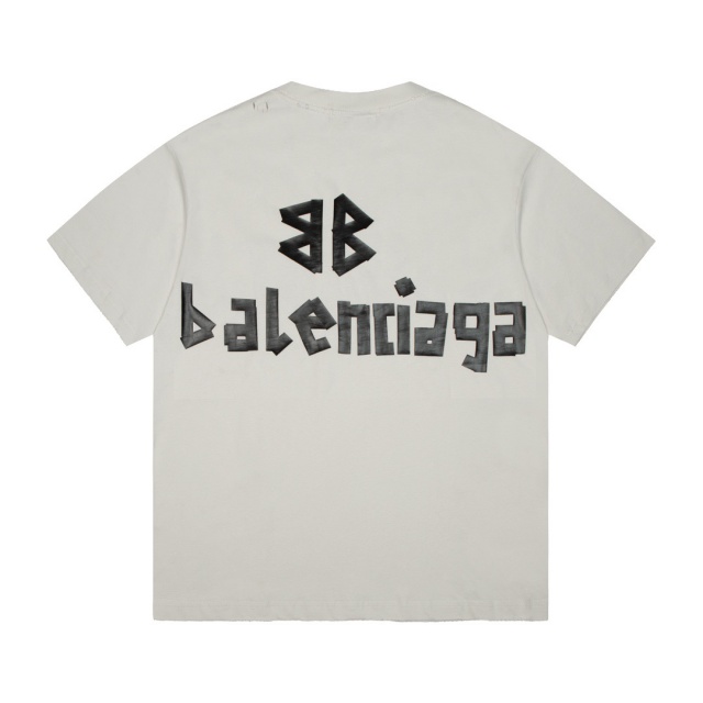 발렌시아가 Balenciaga 남성 라운드 반팔 BG1473