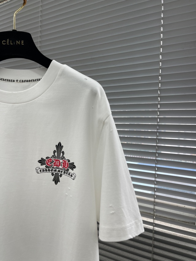 크롬하츠 Chrome Hearts 남성 라운드 반팔 CR6701