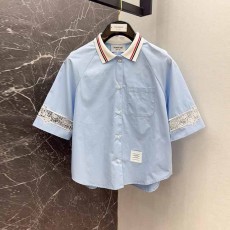 톰브라운 THOMBROWNE 여성 셔츠 반팔 T5116