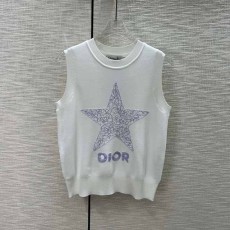 디올 DIOR 여성 니트 반팔 DR375