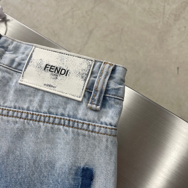 펜디 FENDI 남성 데님 팬츠 F1224