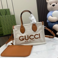 구찌 GUCCI 프린트 미니 토트백 772144 GU1230