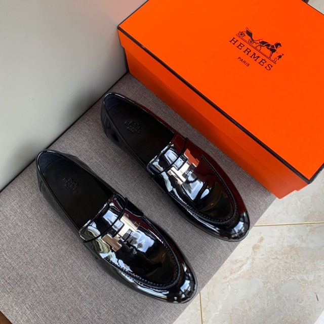 에르메스 HERMES 남성 더비슈즈 H0362