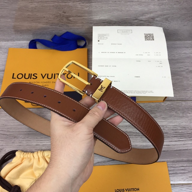 루이비통 LOUIS VUITTON 남성 벨트 LV0358