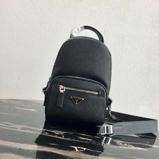 프라다 PRADA 남성 사피아노 원 숄더 백팩 2VZ031 PR0806