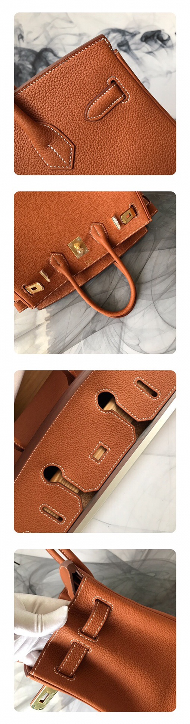 에르메스 HERMES 버킨백 25cm 반수공 H0254