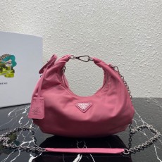 프라다 PRADA 1BH172 리에디션 나일론 호보백 PR01105