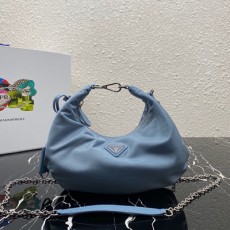 프라다 PRADA 1BH172 리에디션 나일론 호보백 PR01106