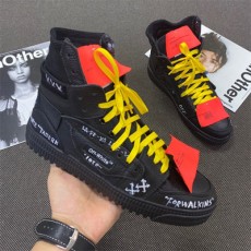 오프화이트 OFF WHITE 남여공용 하이탑 OW0110