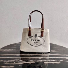 프라다 PRADA 1BG356 리넨 토트백 PR01263