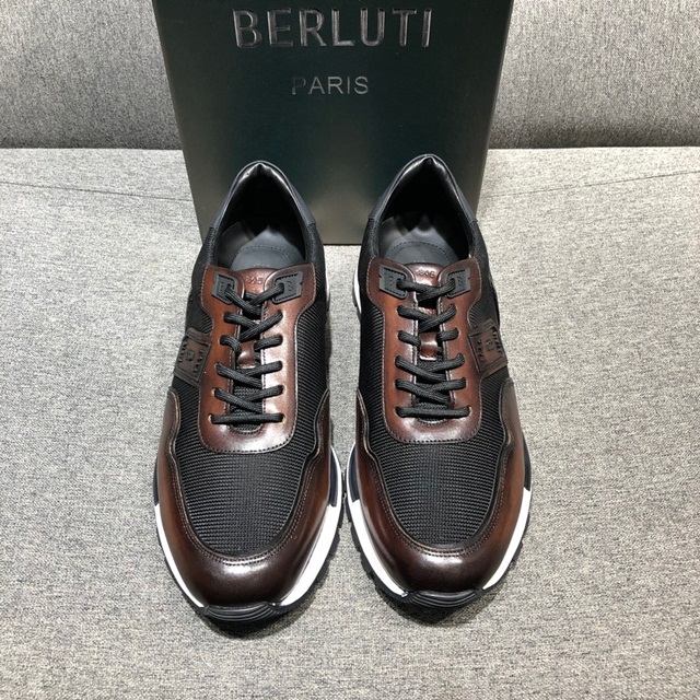 벨루티 Berluti Alessandro Galet 남성 스니커즈 B0087