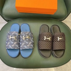 에르메스 HERMES 아를 남성 슬리퍼 H08124